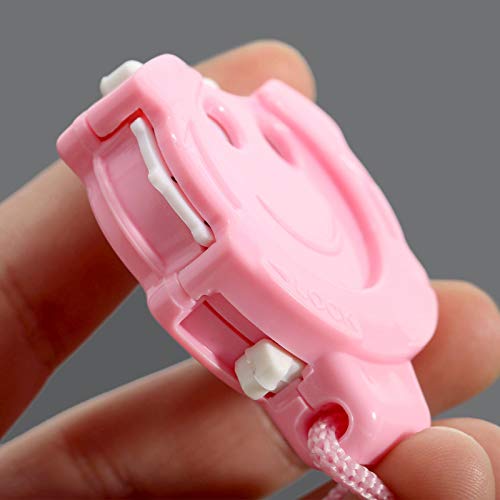 dophee Knitting Row Counters, Mini Pink Plastic Knit Yarn Stitch Crochet Row Counter Knitting Needle Marking Tool - Image 4