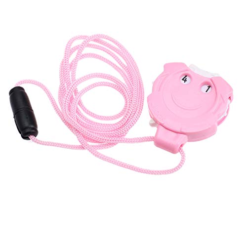 dophee Knitting Row Counters, Mini Pink Plastic Knit Yarn Stitch Crochet Row Counter Knitting Needle Marking Tool - Image 3
