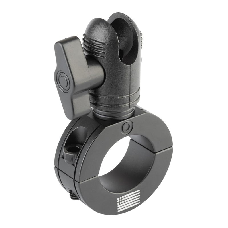 Bulletpoint Aluminum Handlebar Clamp Mount with 20mm Socket End fits 0875 1 1125 and 125 Bar