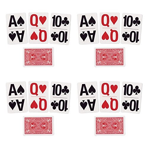 Bicycle Large Print Playing Cards (4-Pack) - Image 2