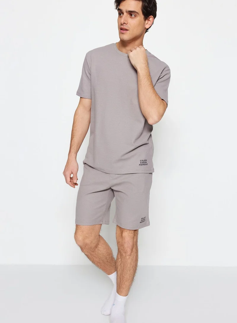 trendyol Essential Knitted Pyjama Set