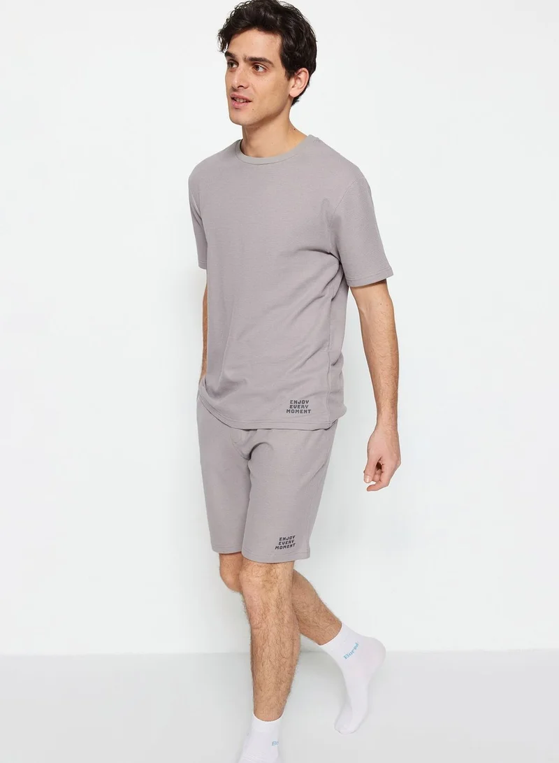 trendyol Essential Knitted Pyjama Set