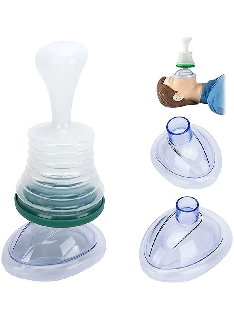 HaLunhi - Choking Rescue Device, Respiratory Training Trainer, Rescue Mask, CPR Device Rescue Device Training Products,Professional Emergency Anti-choking Device for Kids, Infants, Elderly, Emergency First Aid - Image 1