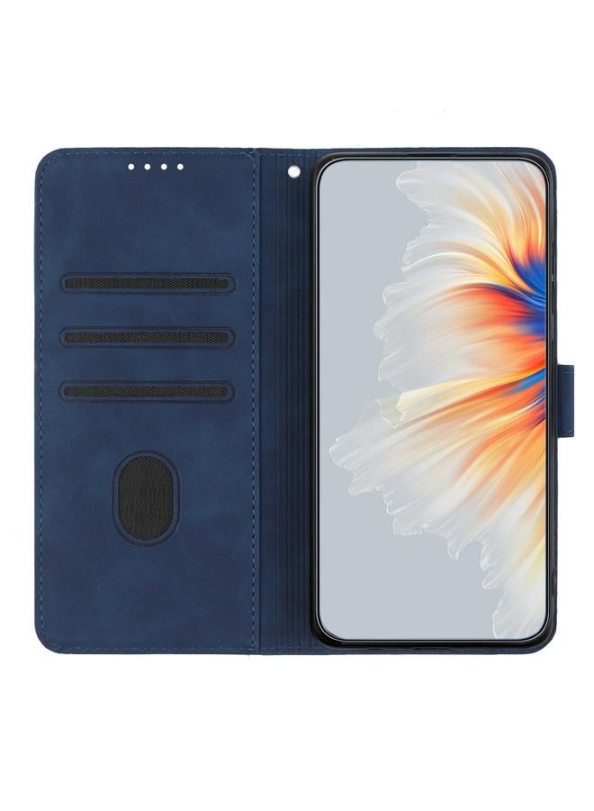 S-TOP Case For Realme C33 2022 / 2023 Global Heart Pattern Skin Feel Leather Phone Case - Image 3