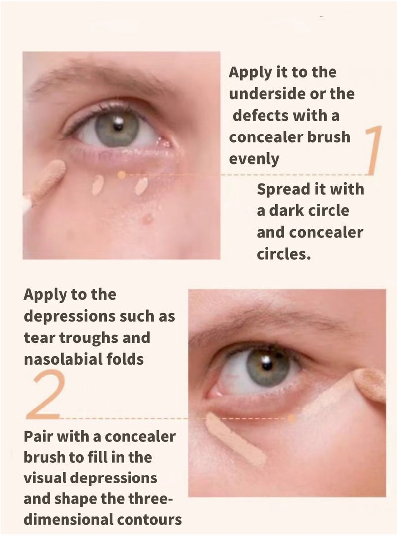 Hourglass Hourglass Vanish Airbrush Concealer. Weightless and Waterproof Concealer for a Naturally Airbrushed Look. (Oat)  - Image 4