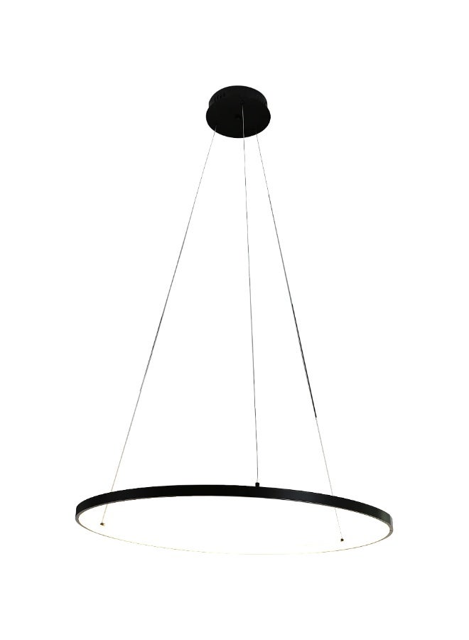 Hummer Modern black chandelier with yellow lighting, 20 watts - Image 3