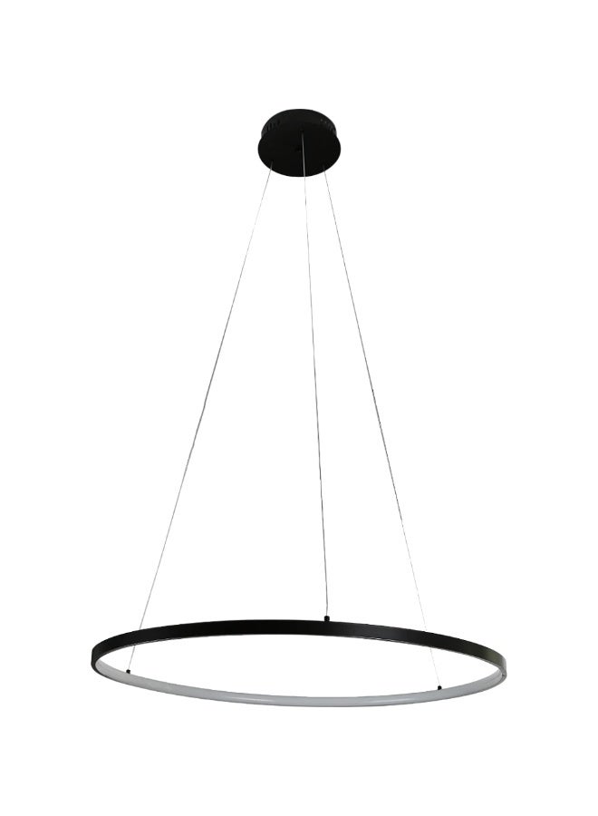Hummer Modern black chandelier with yellow lighting, 20 watts - Image 2