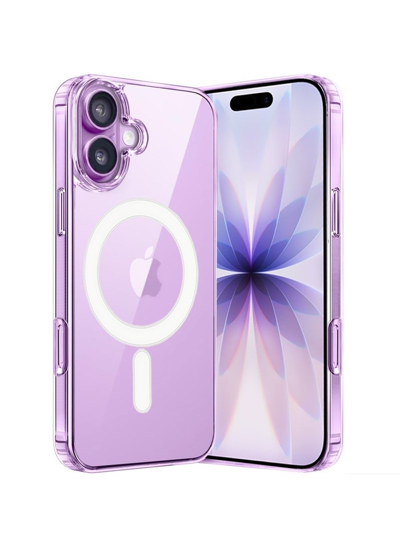 Techie iPhone 17 Case with MagSafe – Slim, Anti-Yellowing Transparent Back Cover with Camera Lens Protection, Magnetic Holder Wireless Charging Compatible - Clear - Image 1