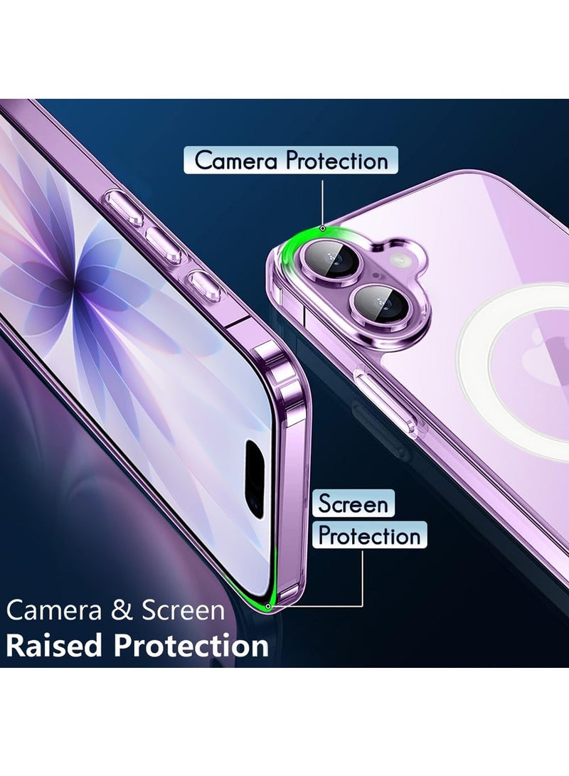 Techie iPhone 17 Case with MagSafe – Slim, Anti-Yellowing Transparent Back Cover with Camera Lens Protection, Magnetic Holder Wireless Charging Compatible - Clear - Image 3