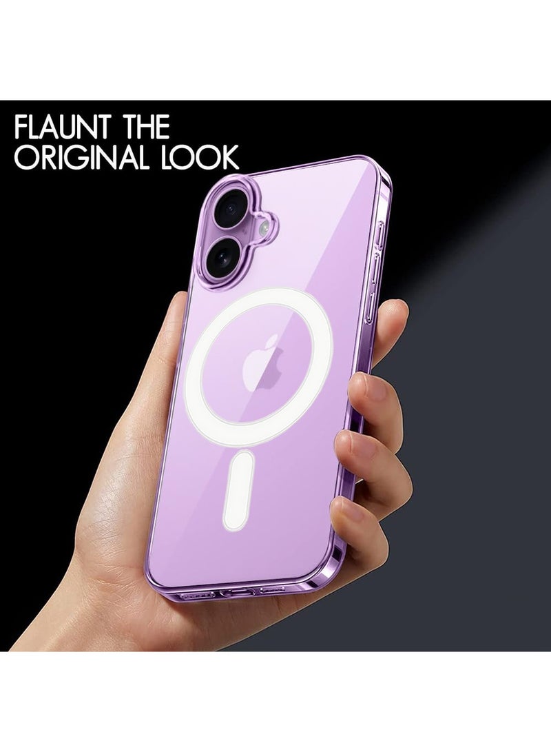 Techie iPhone 17 Case with MagSafe – Slim, Anti-Yellowing Transparent Back Cover with Camera Lens Protection, Magnetic Holder Wireless Charging Compatible - Clear - Image 5