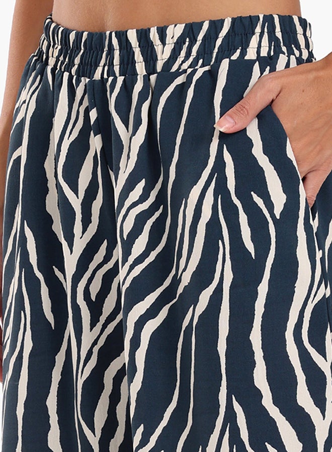 Clue Zebra All Over Printed Pants  - Image 4
