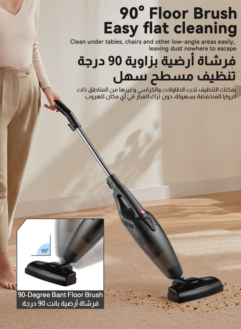 ULHYC Handheld/push stick 14-in-1 portable vacuum cleaner 650W, 18000Pa suction power, 5M wire - Image 3