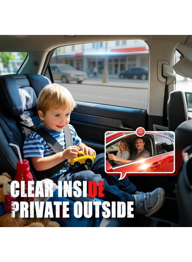 Vepagoo 10% VLT Ceramic Car Window Tint Film (20" x 21FT) - Heat & Glare Reduction, Blocks UV & IR Rays, Scratch Resistant, Privacy Car Window Tint Fit for Sedan SUV - Image 3