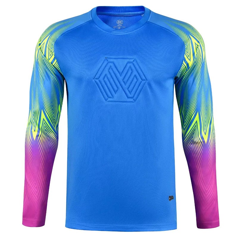 Soccer Goalkeeper'S Clothing Adult Children'S Soccer Clothing Equipment Long Sleeve Sports Training Clothing Printing And Writing Goalkeeper'S Clothing - Image 5