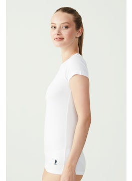 U.S. Polo Assn. Round Neck Short Sleeve Women's Basic T-Shirt  - Image 2