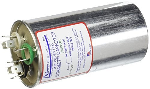 AMRAD ENGINEERING USA2236 Round USA-Made Motor Run Capacitor, 45/5 Mfd, 370/440 Vac-132341 - Image 2