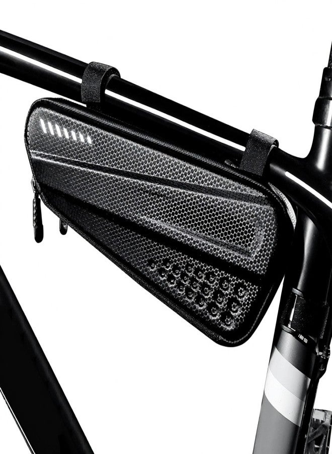 WILD MAN Bicycle Top Tube Bag Waterproof Hard Shell Bicycle Frame Bag Road Mountain Bike Storage Case Cycling Pouch Bicycle Accessories - Image 1