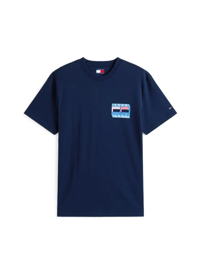 TOMMY JEANS Back Graphic Crew Neck T-Shirt