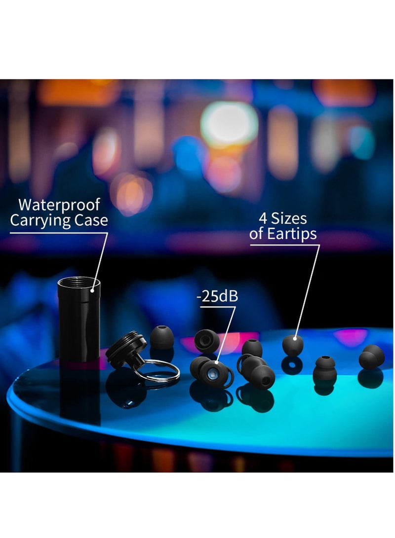 Excefore Noise Reduction earplugs, Reusable Hearing Protection.Used Suitable for use, IPS for Concerts, Musicians, Festival, Nightclub, Drummers, Party, Motorcycles - Image 4