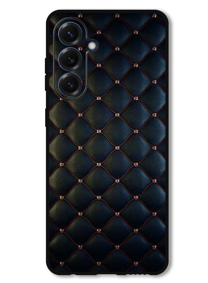 Theodor Protective Case Anti Scratch Shock Proof Bumper Cover For Samsung Galaxy S25 Stappers On Black Cloth Pattern - Image 1