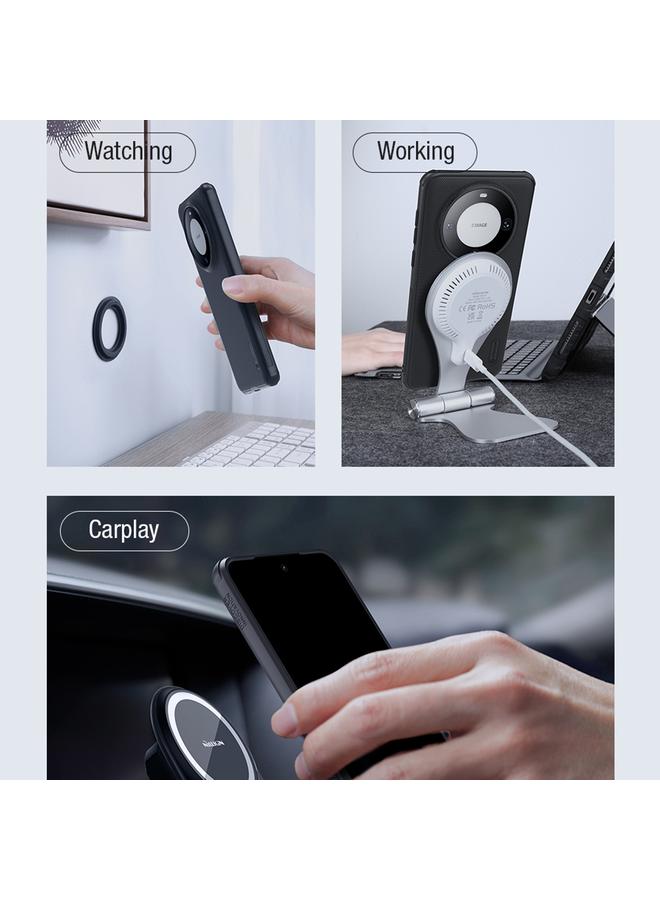 Nillkin Case For Huawei Mate 60 Frosted Shield Pro Magnetic Magsafe Phone Case - Image 5