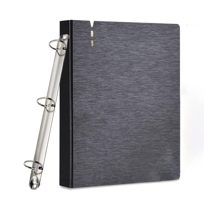 KFZDCG 4 Pack Letter Size Ring Binder Mechanism, Metal 3 Ring Binders Ring Replacement Kit, Loose Leaf Binding Spines Combs for Organizers DIY Planners(Silver) - Image 4