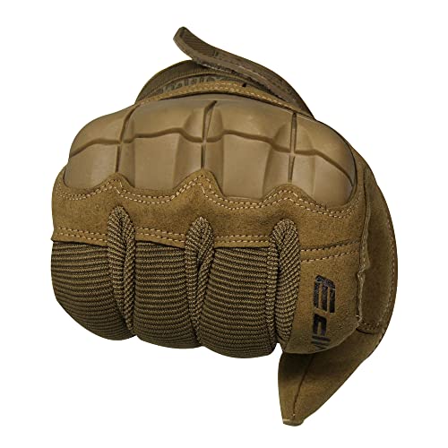 ZaySoo Mechanx Motorcycle Army Shooting Tactical Outdoor Breathable Riding Gloves for Boys & Men - Brown - Image 4