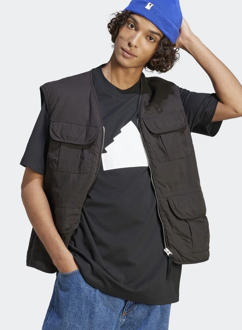 Adidas Future Icons Badge Of Sport Bomber T-Shirt