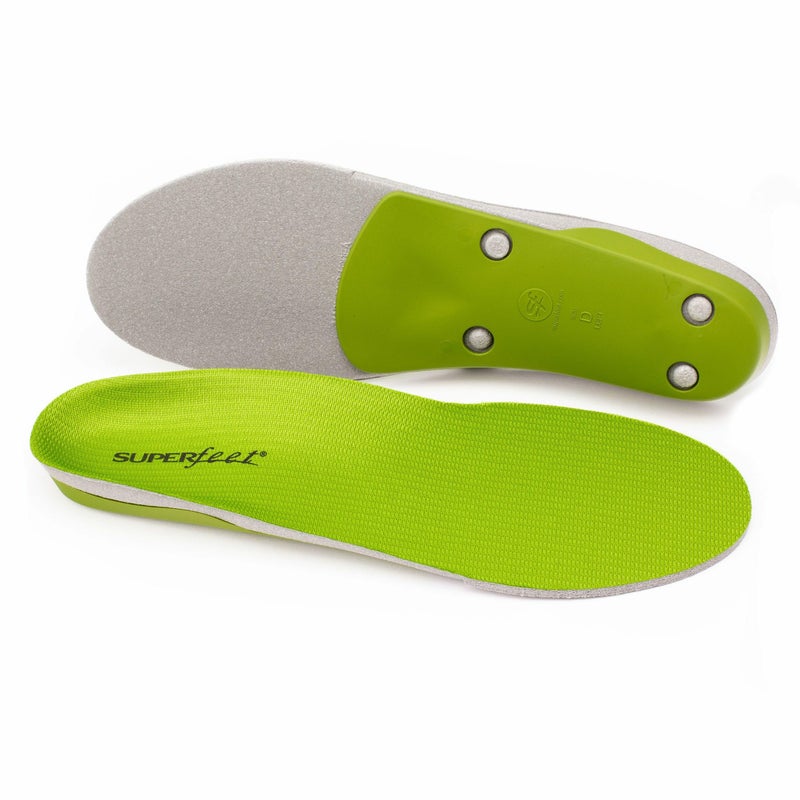 Superfeet AllPurpose Support High Arch Insoles Green TrimToFit Orthotic Shoe Inserts Professional Grade Men 15517