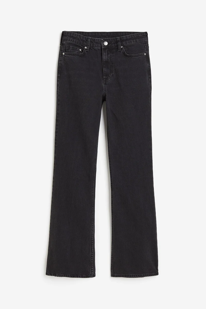 اتش اند ام Petite Fit Bootcut High Jeans