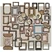 CATaireen Vintage Junk Journal Items Kit Pre Cut Paper Cards Cutout Cardstock Art Aesthetic Decor Hollow Out Craft Elements Small Embellishments Supplies for Adults Scrapbook Pack Photo Frame Dark - Image 2