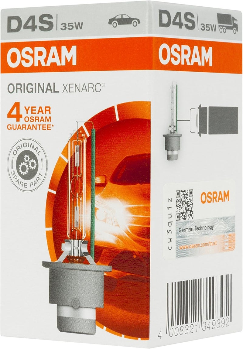 Osram Xenarc Original D4S HID Xenon Headlight Bulb - 35W - Image 5