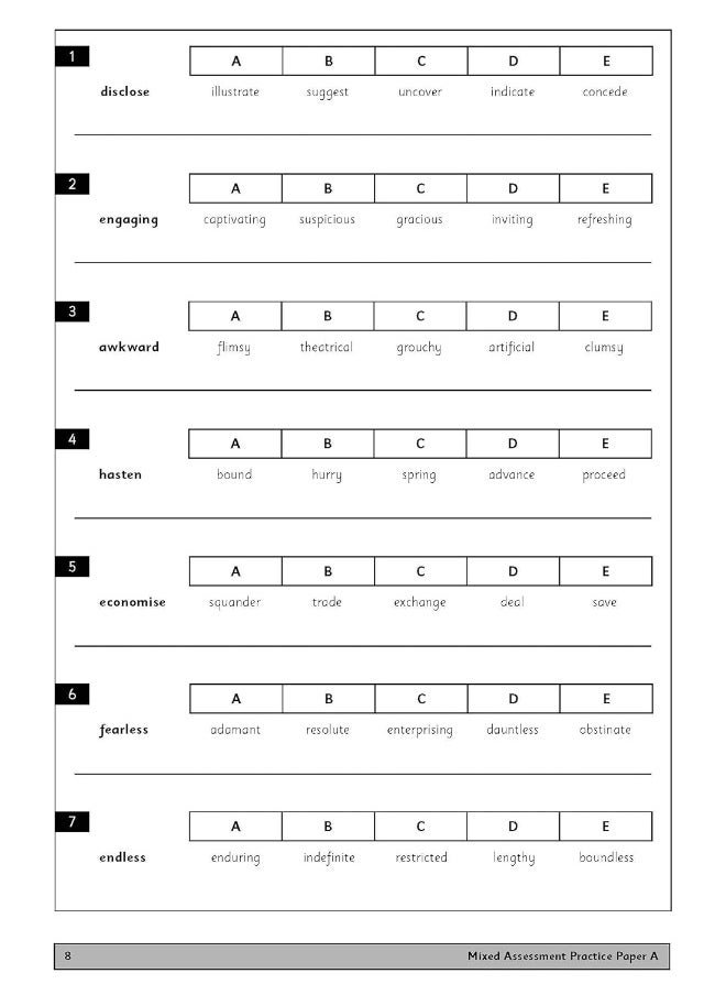 11+ Practice Papers for the CEM Test Ages 10-11 -  - Image 3