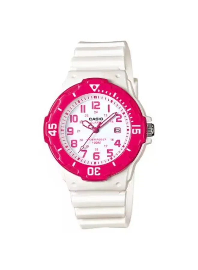 CASIO Women's Resin Analog Watch LRW-200H-4BVDF - 34.2 mm