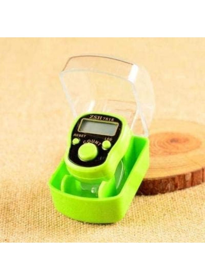 6 PCS Digital Finger Counter, Tally Counter Ring,LCD Tally Counter,Finger Digital Tally Lap Counter,Finger Digital Tally Lap Counter,Tasbeeh Handheld Mini Display,for Prayer Sports Golf(Multi Color) - Image 3