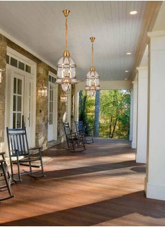 Target Copper Hanging Pendant Light IP65 Waterproof  - Image 4