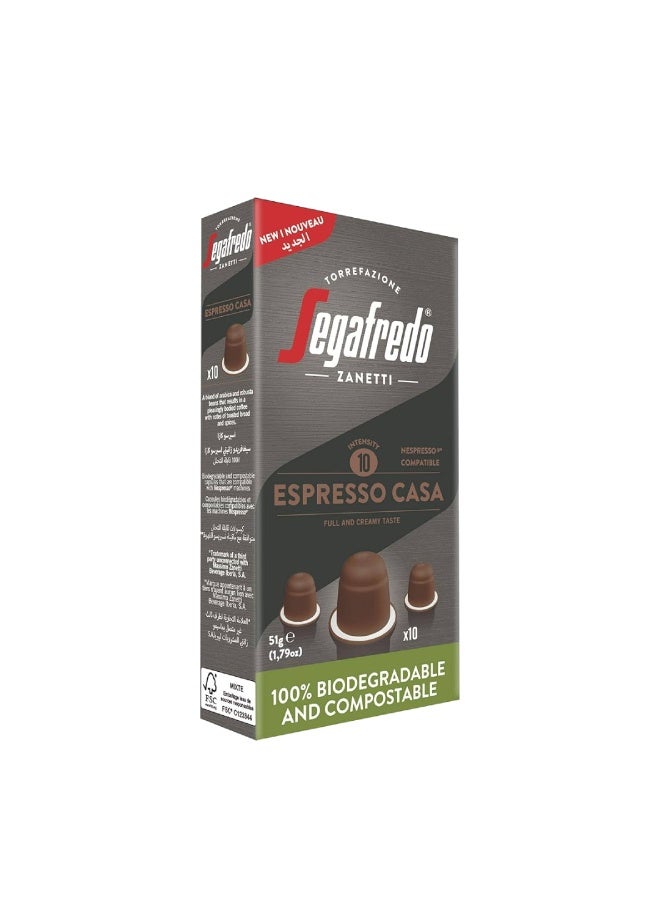 Espresso Casa 100% Arabica Beans Coffee Full And Creamy Taste, 51g