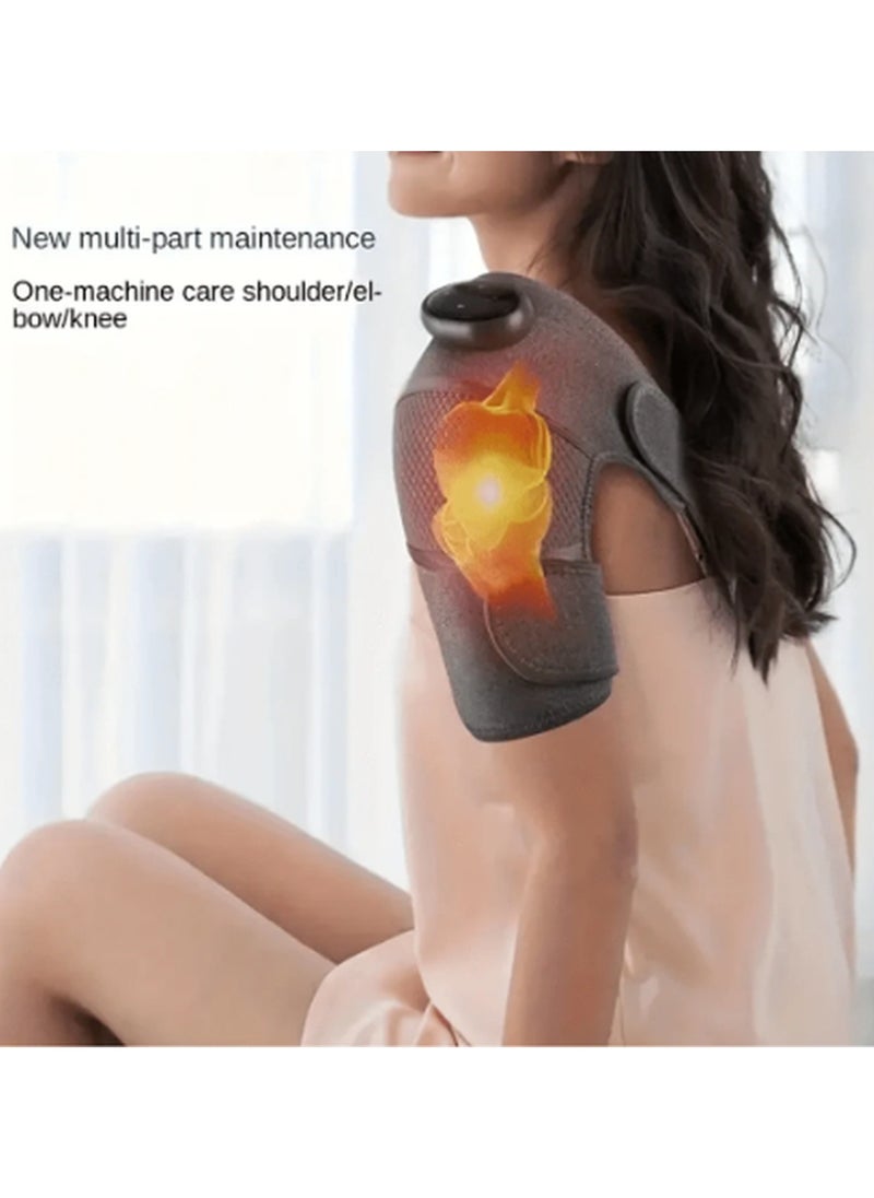 Kimaya Electric Heating Therapy Knee Massager, Cordless Knee Massage Machine for Circulation and Pain Relief, 3-in-1 Heating Pad for Knee Elbow Shoulder with 3 Heating Levels, Ideal Gift  - Image 4