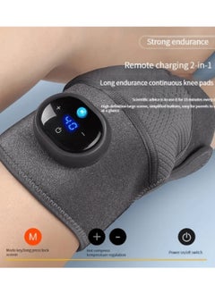 Kimaya Electric Heating Therapy Knee Massager, Cordless Knee Massage Machine for Circulation and Pain Relief, 3-in-1 Heating Pad for Knee Elbow Shoulder with 3 Heating Levels, Ideal Gift  - Image 3