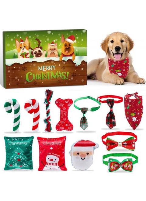 Countdown Dog Toy Advent Calendar Countdown Dog Toy Advent Calendar-Color:Dog Toys (12 Days)