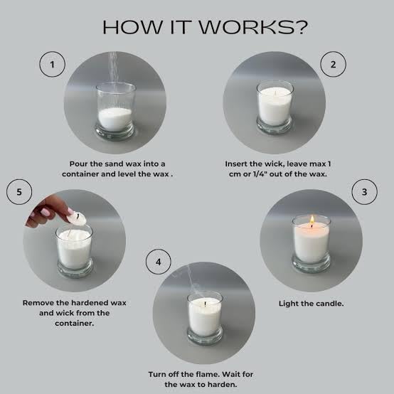 Premium Pearl Candle Wax - Smooth Finish for DIY Candles, Ideal for Homemade & Luxury Candles and Elegant Look-White in Colour with Premium potli Pouch  - Image 4