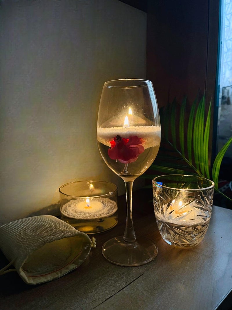 Premium Pearl Candle Wax - Smooth Finish for DIY Candles, Ideal for Homemade & Luxury Candles and Elegant Look-White in Colour with Premium potli Pouch  - Image 1