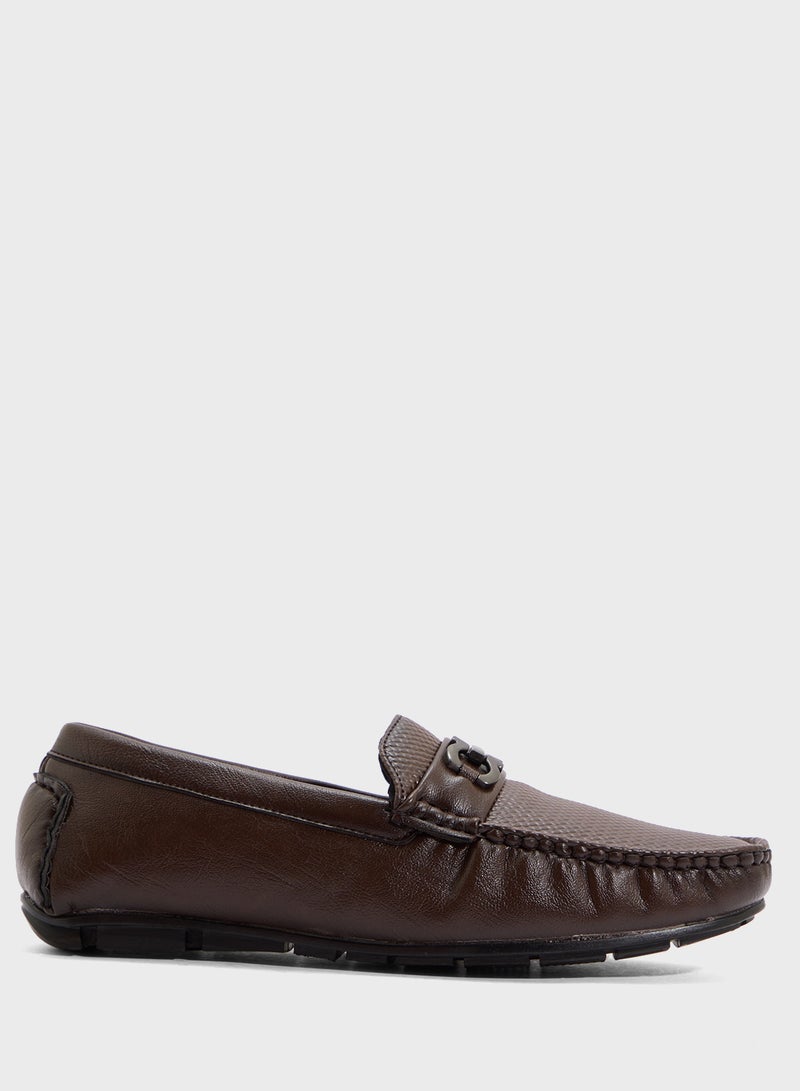 Robert Wood Tassel Detail Hand Stitched Casual Loafers  - Image 1
