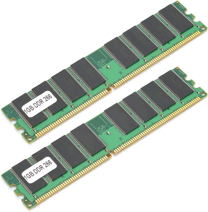 Acouto 2Pcs 1GB DDR PC2100 Memory Module DoubleSided 226Mhz Full Compatible for and Systems - Image 4