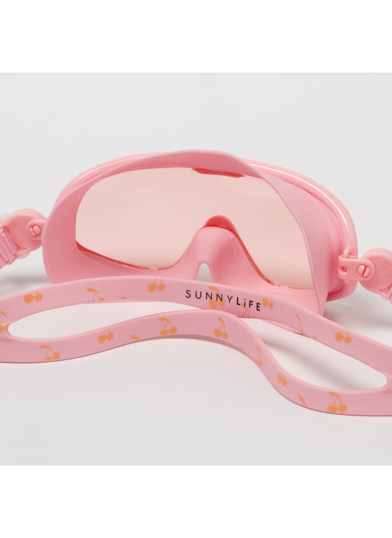 SUNNY LIFE - Kids Swim Mask Cotton Candy Cherry - Image 1