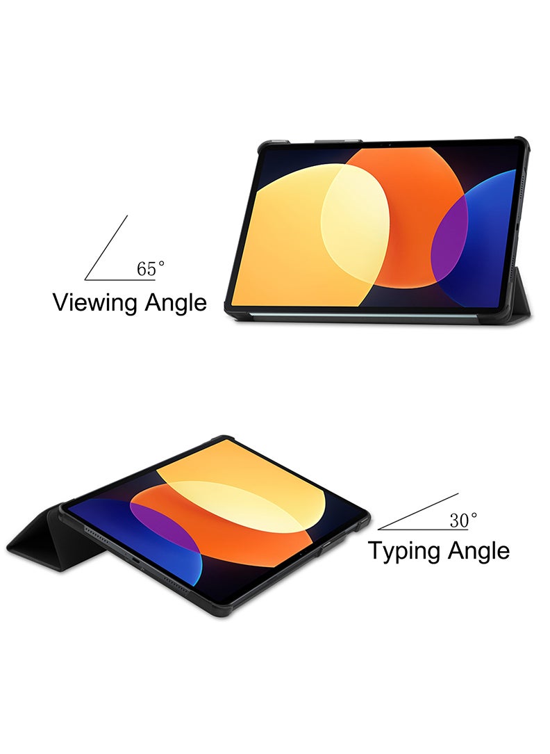 Theodor - Protective Flip Case For Xiaomi Pad 5 Pro 12.4 With Trifold Stand Auto Wake Sleep Shockproof Cover Anti social social club copy - Image 1