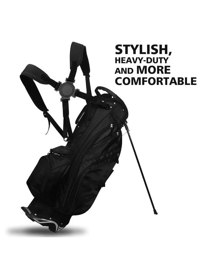 barudan golf Bag Strap Replacement Backpack Golf Bag Straps Double Shoulder fits for All Brand Golf Bags with 4 D-rings - Image 5