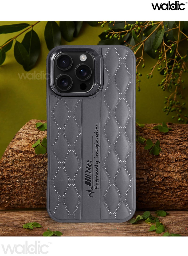 Waldic Apple iPhone 16 Pro Max Premium UAG Case | Premium Silicone  Case Cover Designed for Apple iPhone 16 Pro Max | Apple iPhone 16 Pro Max Case Camera and Drop Protection Thin Protective Back Cover Case for Apple iPhone 16 Pro Max - Grey - Image 5