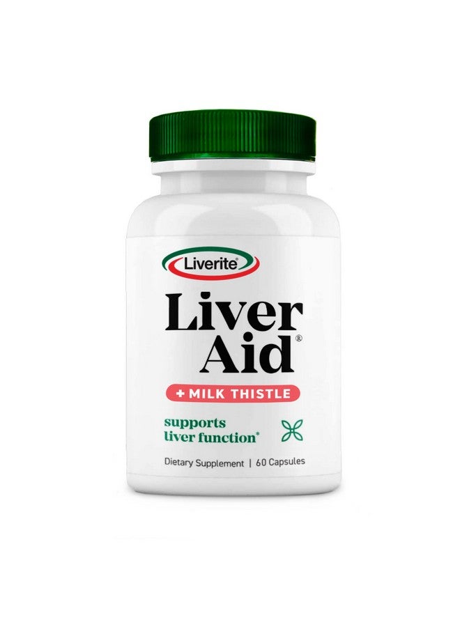 LIVERITE ليفرايت مساعد الكبد مع شوك الحليب 60 كبسولة - Image 1