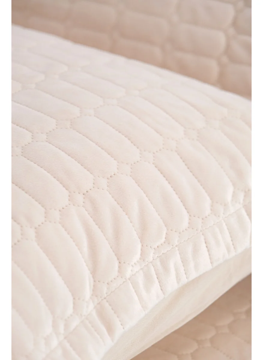 فافورا Alvin Double Bedspread Set - Cream